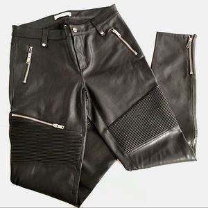 Zara Premium Denim Moto Skinny Pant